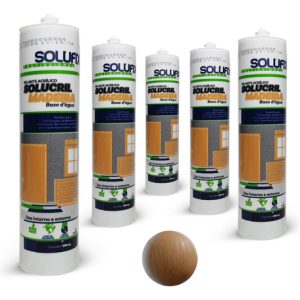 5 Selantes Acrílico Solucril Madeira Base D Água 440g