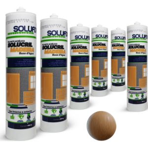 6 Selantes Carvalho Madeira Piso Laminado Base D Água 440g