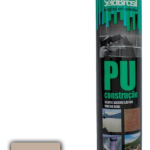 Selante Adesivo Silicone Pu Acm Híbrido Flex Areia 400g