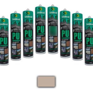Selante Adesivo Elástico Uso Geral Pu Areia 8 Silicones