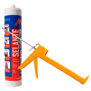 Selante Cola Pu -40 Cor Bege Com Aplicador