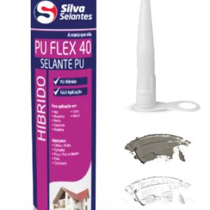 Silicone Selante Pu 40 Flex Poliuretano 400g Flexível