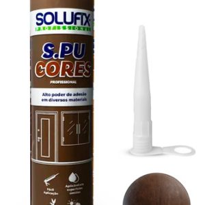 Selante Cola Piso Laminado Madeira Mdf Móveis - Cor Bronze
