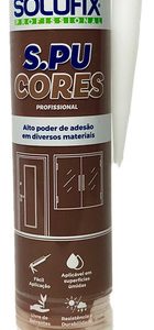 Selante Acrílico Solufix Madeira Base D Água 384 G Cerejeira