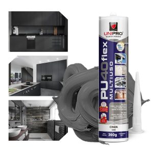 Selante Pu-40 Poliuretano Cinza